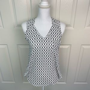 NWT LUSH Pattern Design Tank Top Blouse Shirt XS